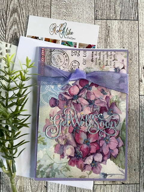 Get Well Soon Ribbon Card