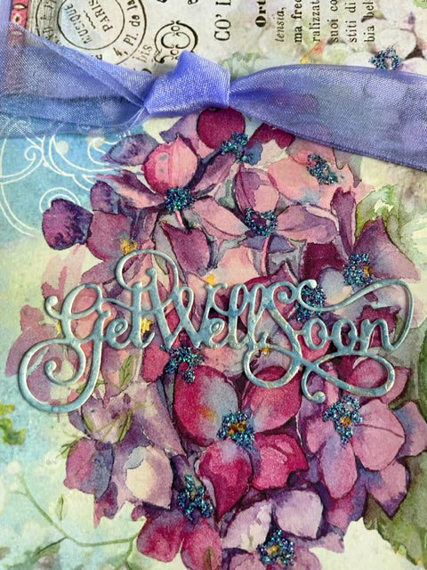 Get Well Soon Ribbon Card