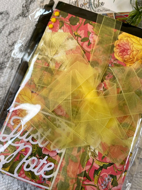 Yellow Garden - Just a Note Pad