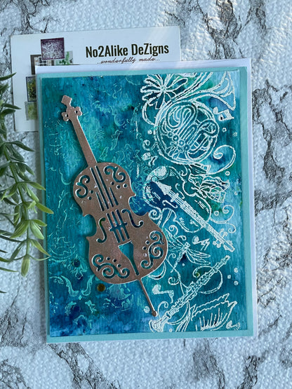 Violin in Silver