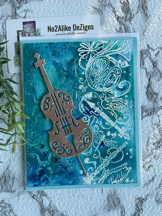 Violin in Silver