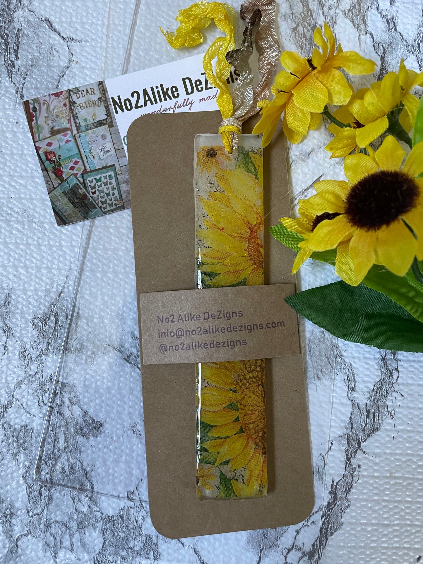 Sunflower Bookmark