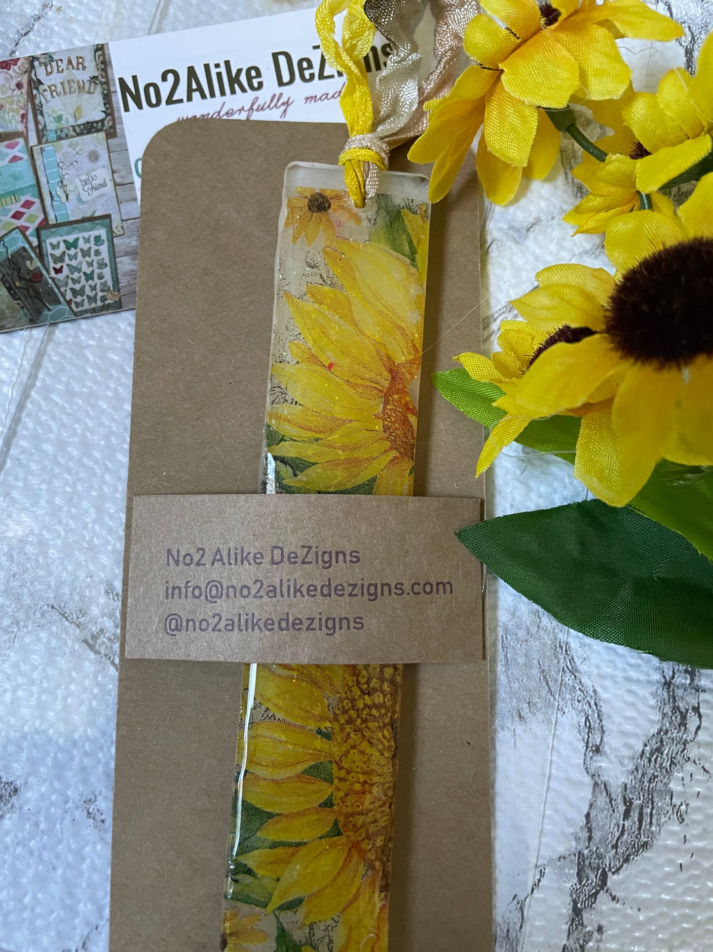 Sunflower Bookmark