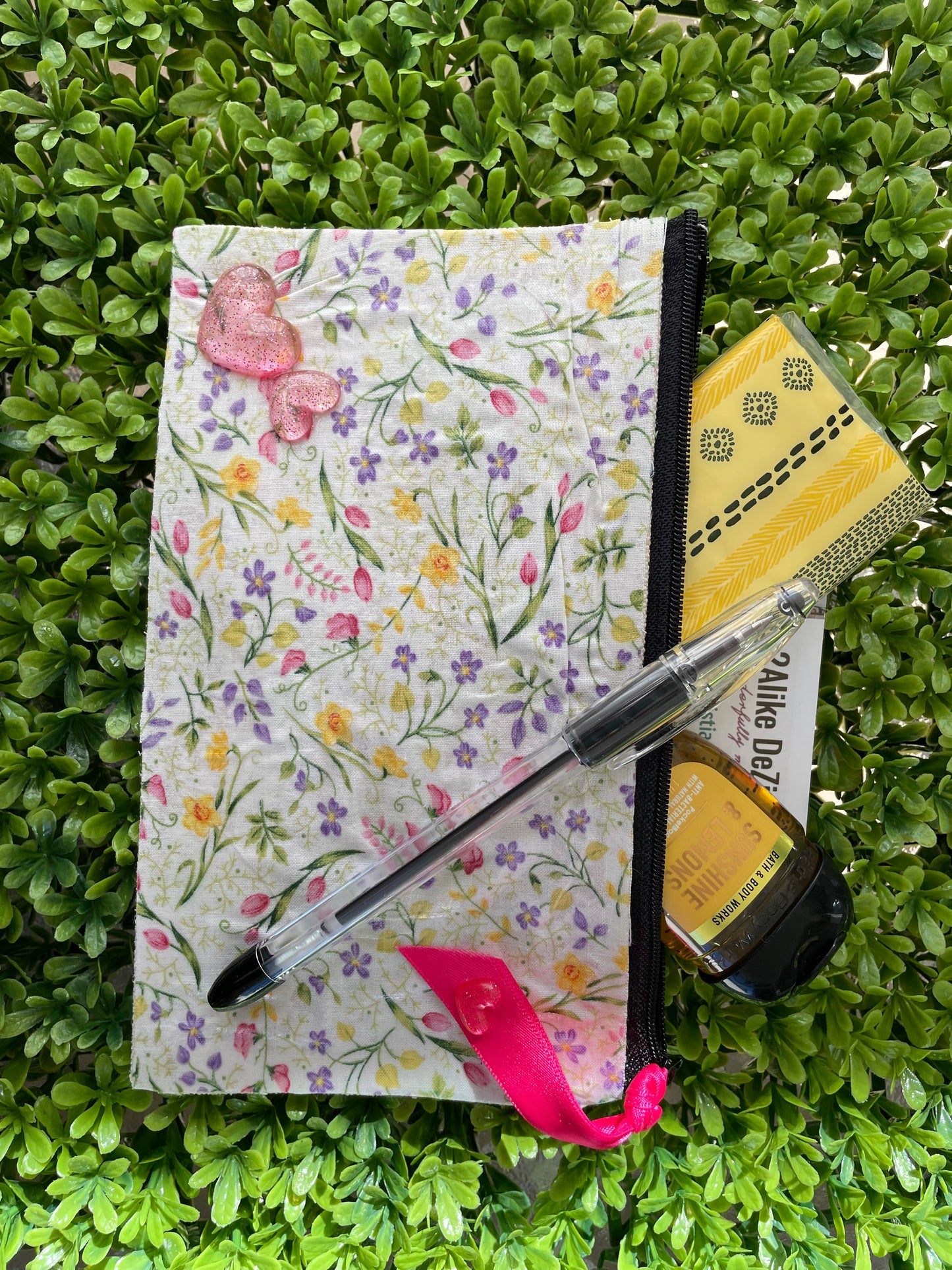 Field of Flowers Canvas Pouch