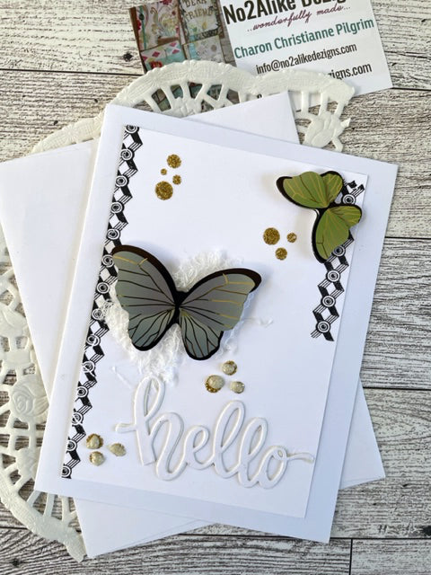 Hello Greeting Card