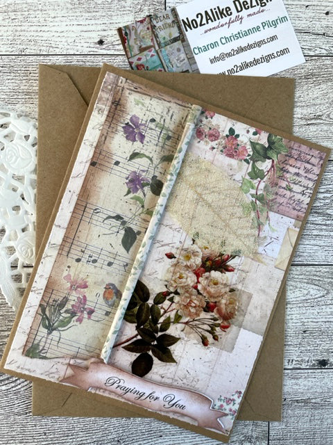 Praying for You Get Well Card