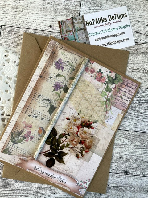 Praying for You Get Well Card