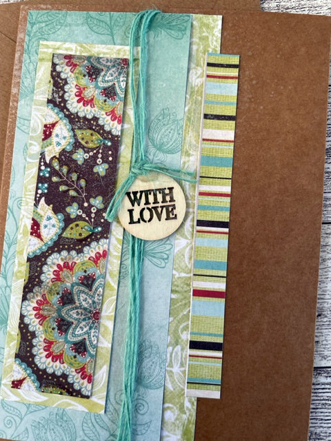 With Love Greeting Card