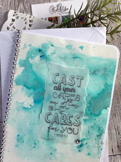 Cast All Your Cares Card