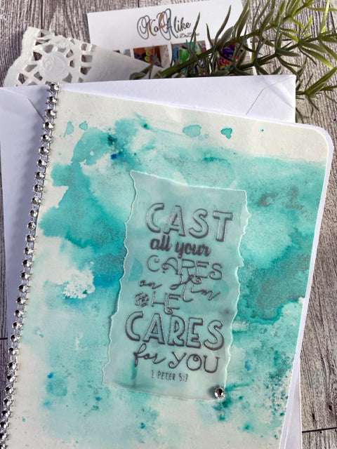 Cast All Your Cares Card