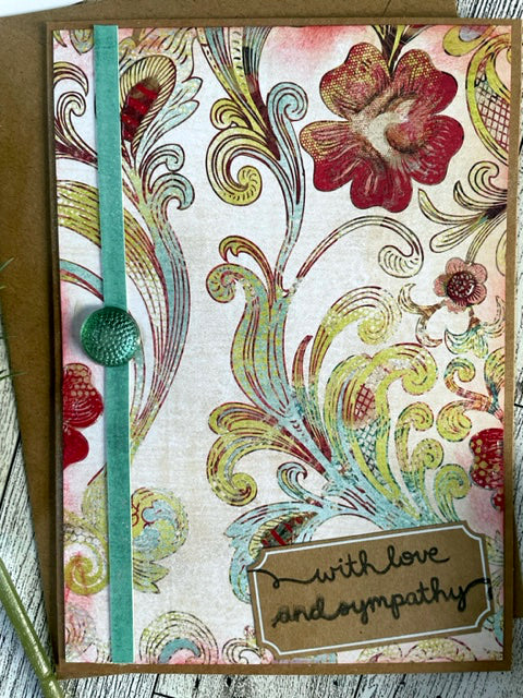 With Love And Sympathy Card