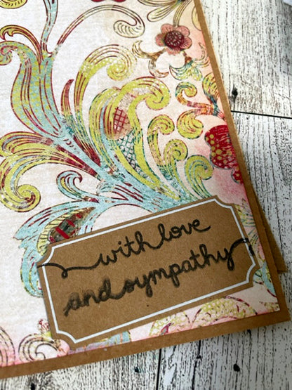 With Love And Sympathy Card