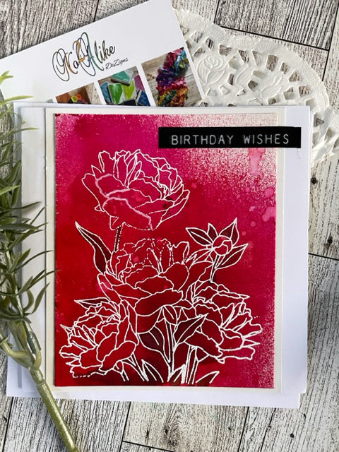 Pink Birthday Wishes Card