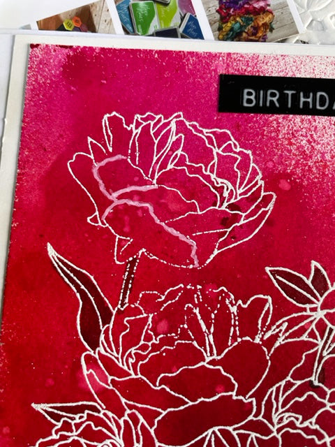 Pink Birthday Wishes Card