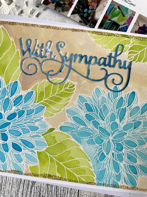 With Sympathy Card