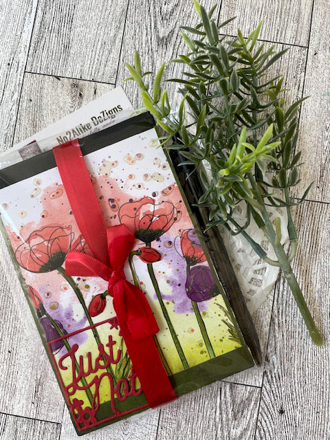 Red Poppies Note Pad