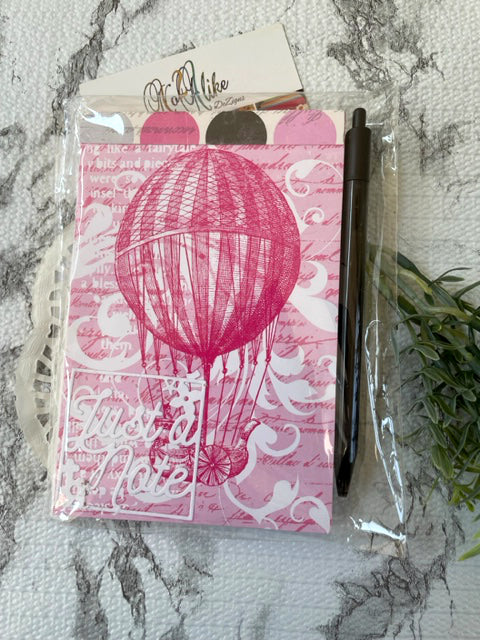 Hot Air Balloon Note Pad