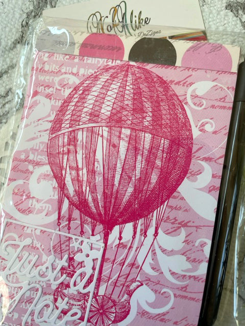 Hot Air Balloon Note Pad