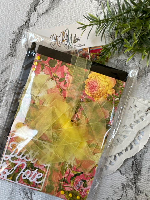 Yellow Garden - Just a Note Pad