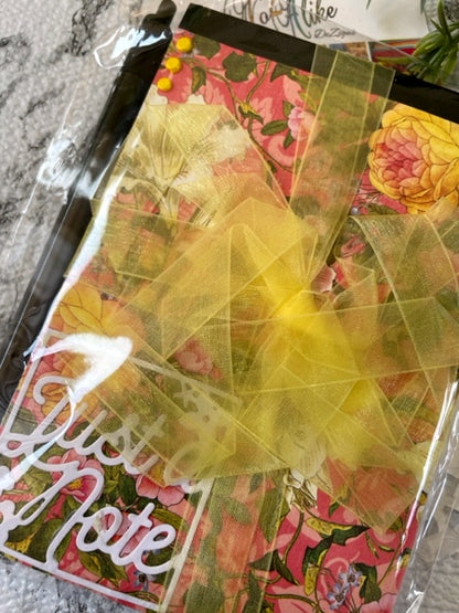 Yellow Garden - Just a Note Pad