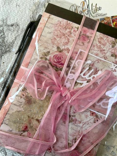 Vintage Style Pink - Just a Note Pad